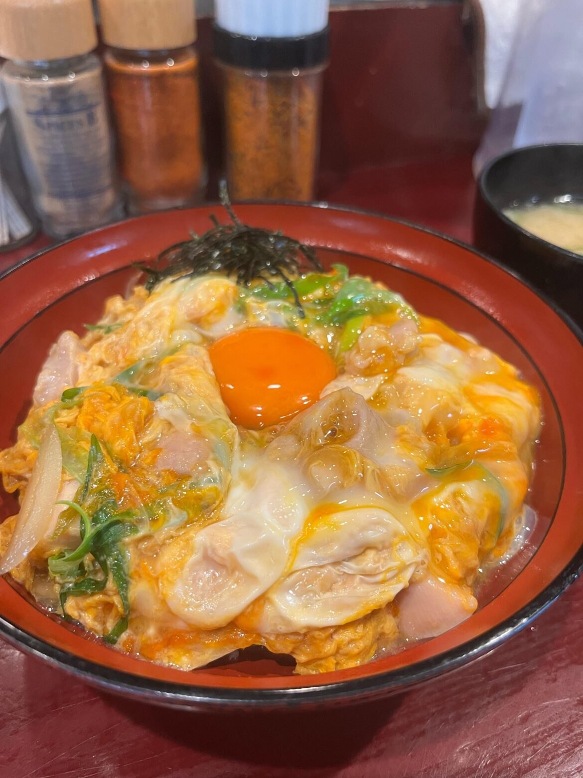 Oyakodon lunch for ¥850 in Osaka