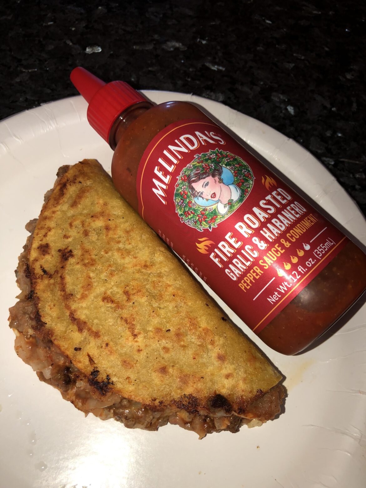 A basic skillet taco for lunch today….. A basic skillet taco for lunch today…..