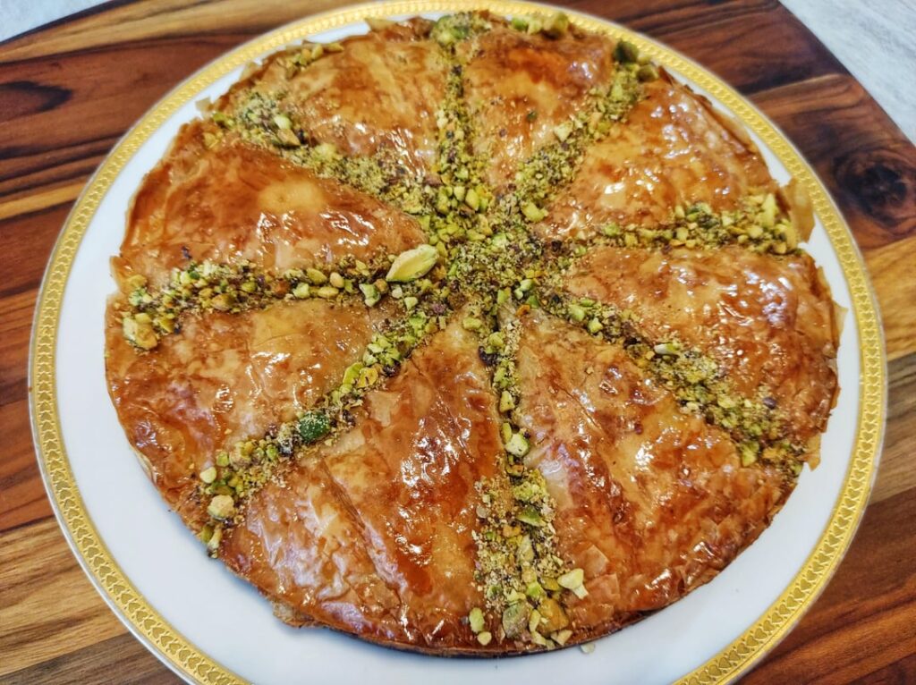 Vegan Pistachio Baklava 😋
