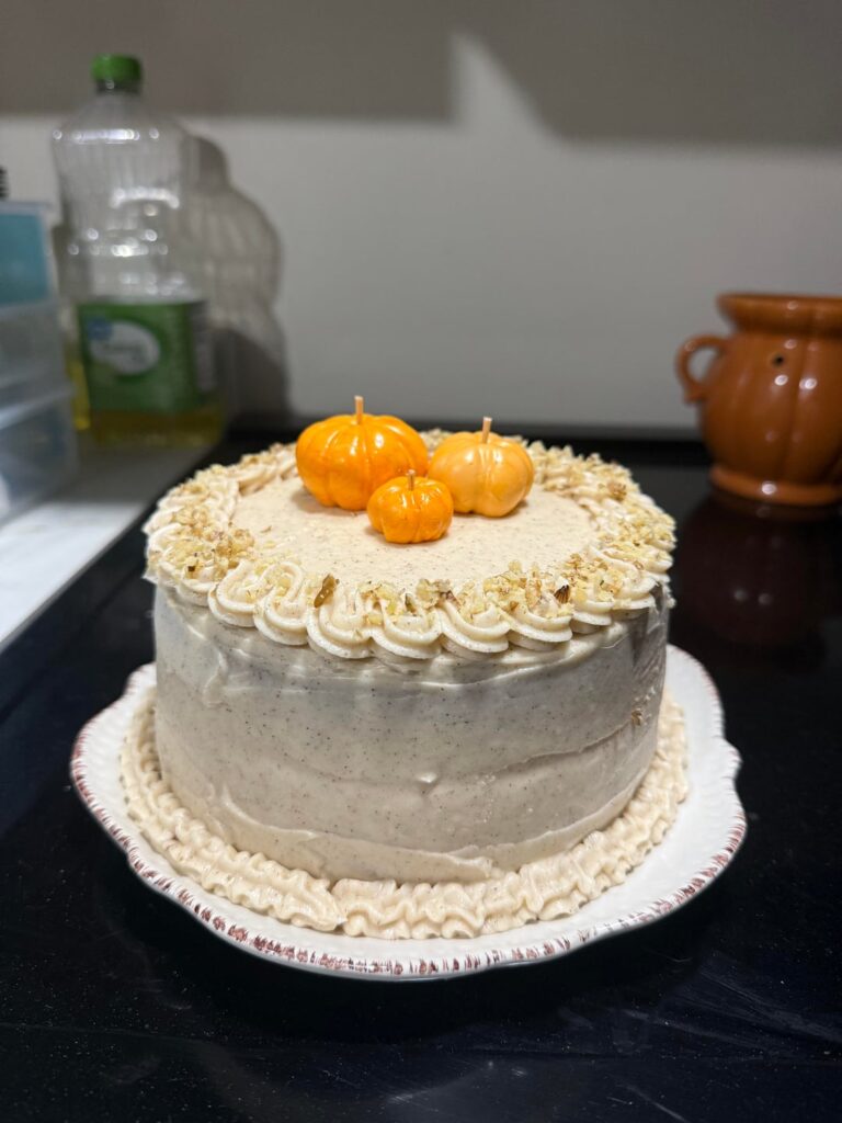 i was convinced to enter the fall festival bake off…