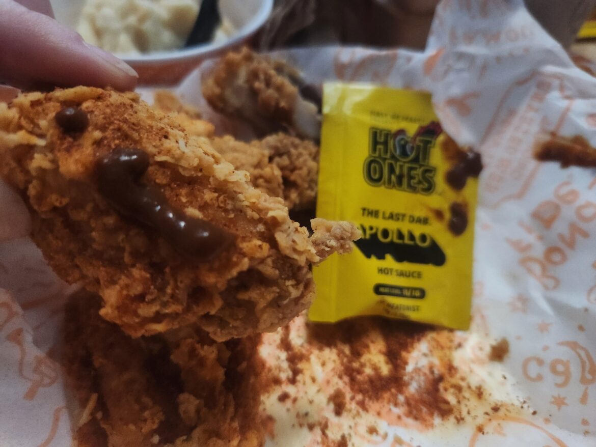 Popeyes and Hot Ones