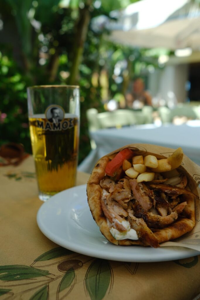 Gyros in Lesvos / Petra