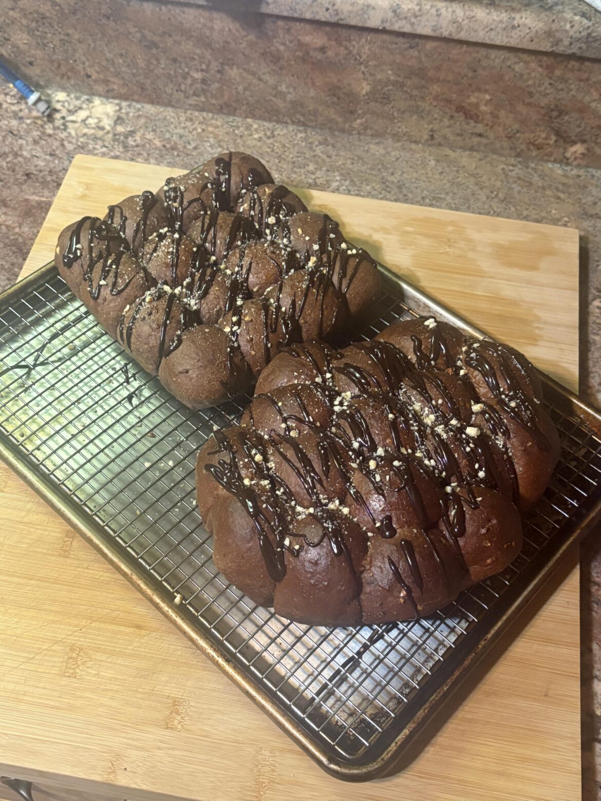 Chocolate Mocha Hazelnut Rolls