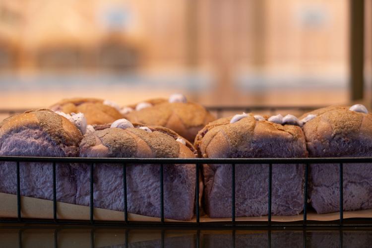 Tous Les Jours Taro cream bread