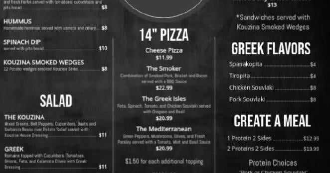 Sept. 19 – Greek restaurant The Kouzina opens in Huntertown | News Sept. 19 - Greek restaurant The Kouzina opens in Huntertown | News