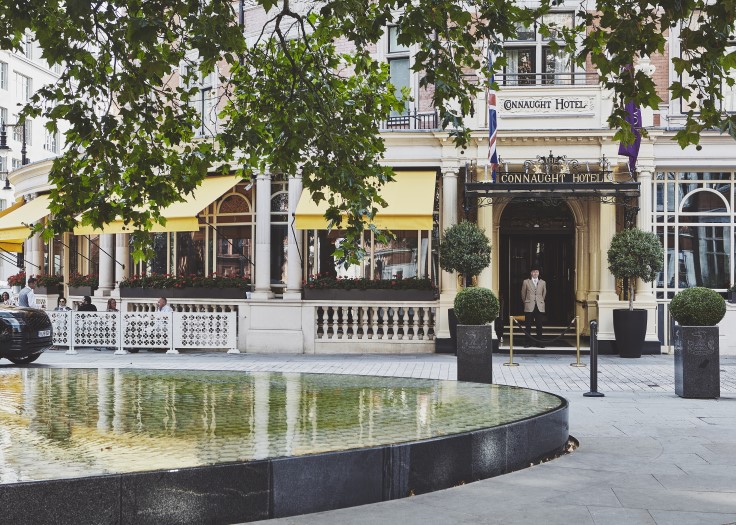 The entrance to The Connaught, one of London's best hotels. © The Connaught