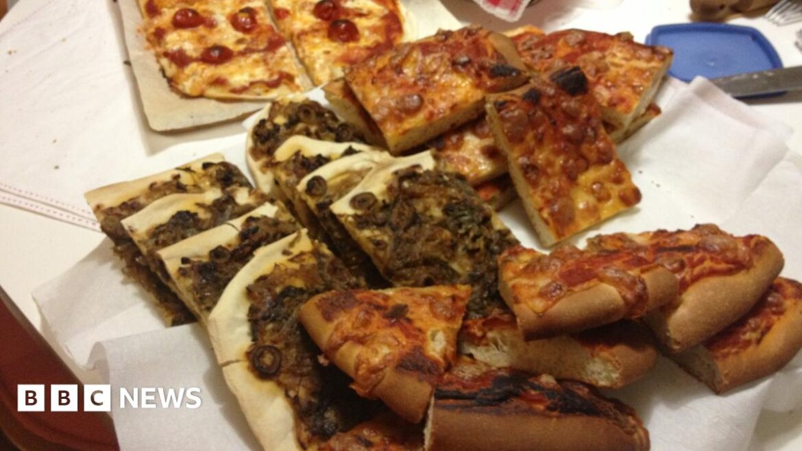 Healthy Italian diet suffers as economic crisis bites Giovanna Azi cooks with her son