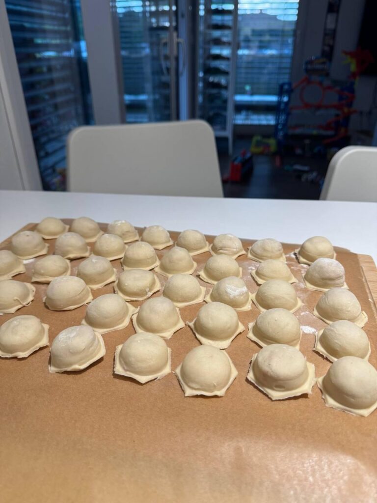 In my family we make these meat-filled dumplings called Pelmeni — kind of like Slavic ravioli. Anyone here tried them?