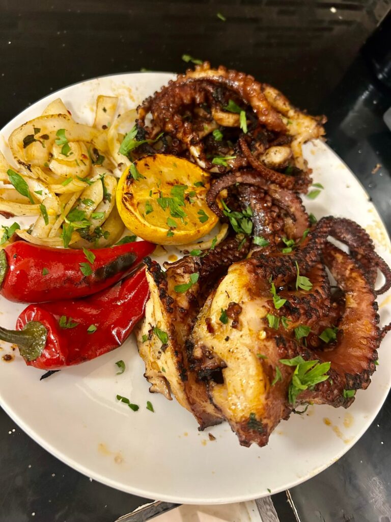 My first go at cooking octopus My first go at cooking octopus