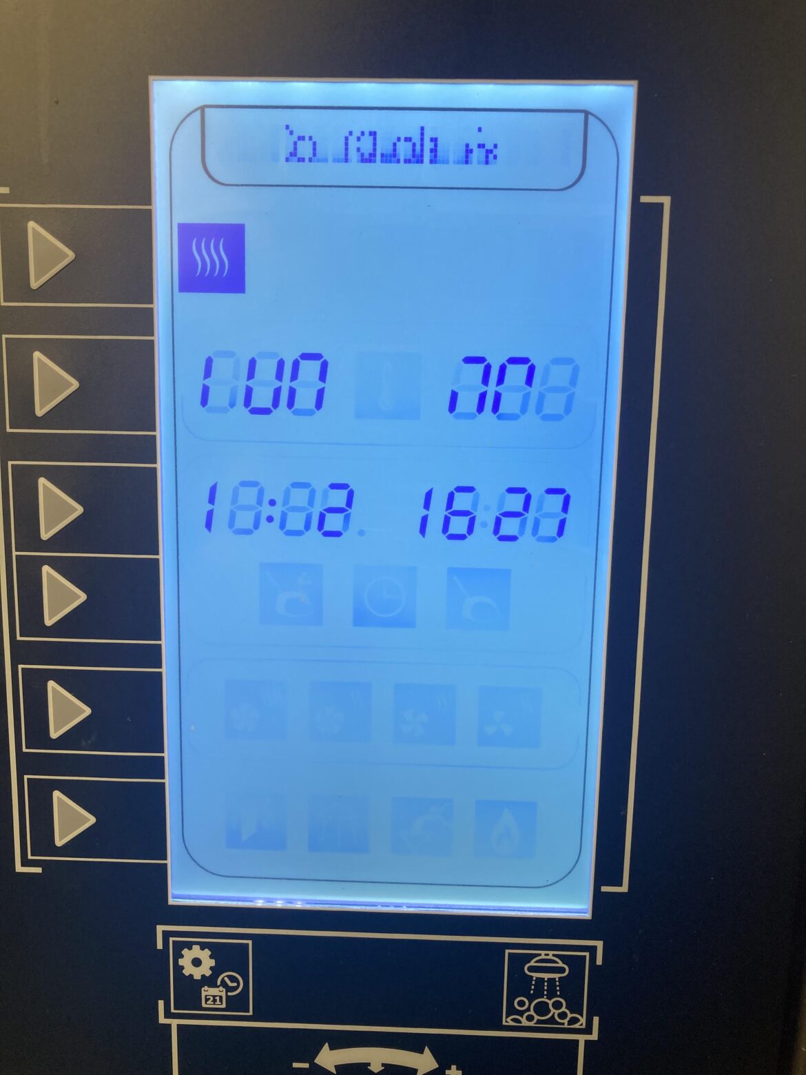 Why is my oven now in an alien language?