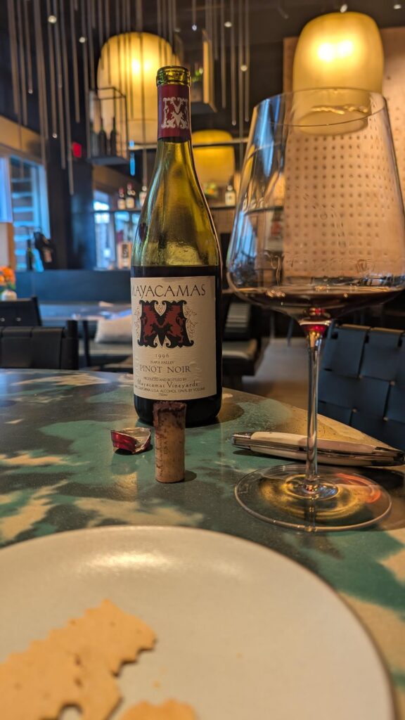 Far niente and Mayacamas visit