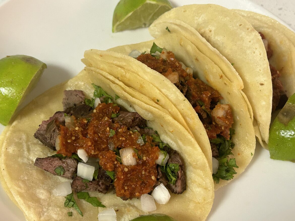 Steak tacos