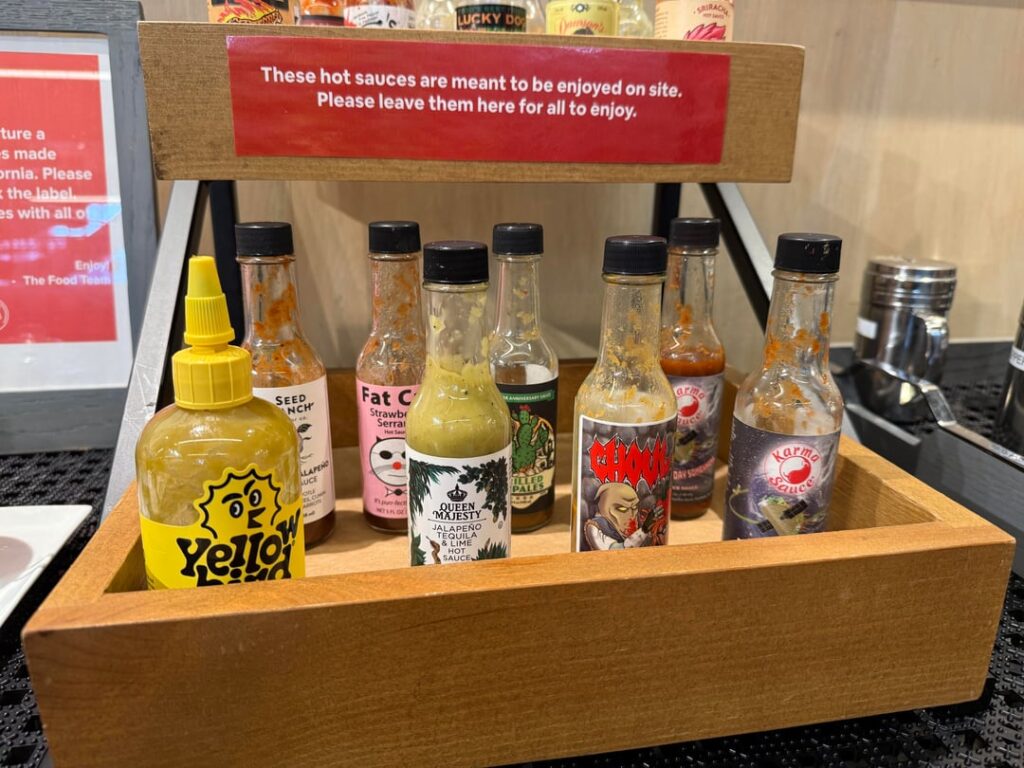 Hot sauce office perk!