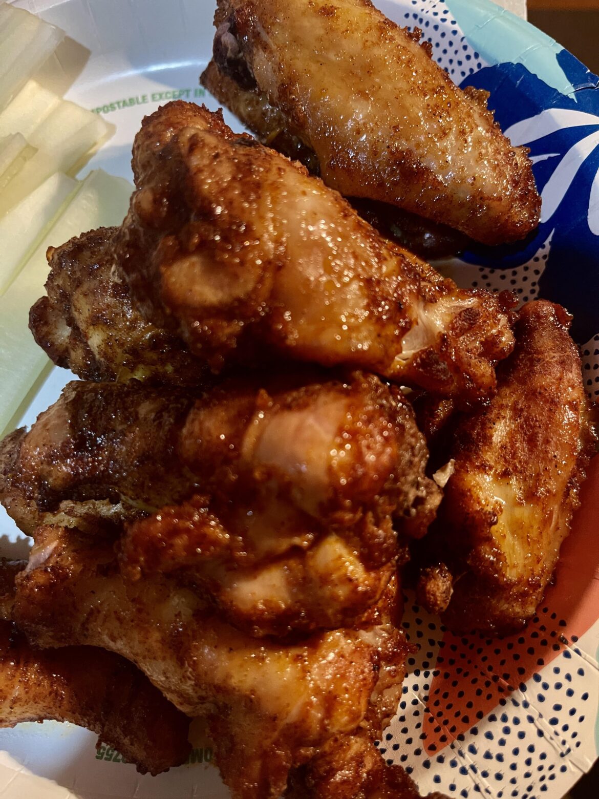 monday night dry wings