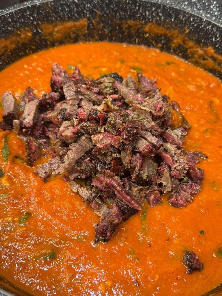 [Homemade] Smoked Beef Rib Ragu