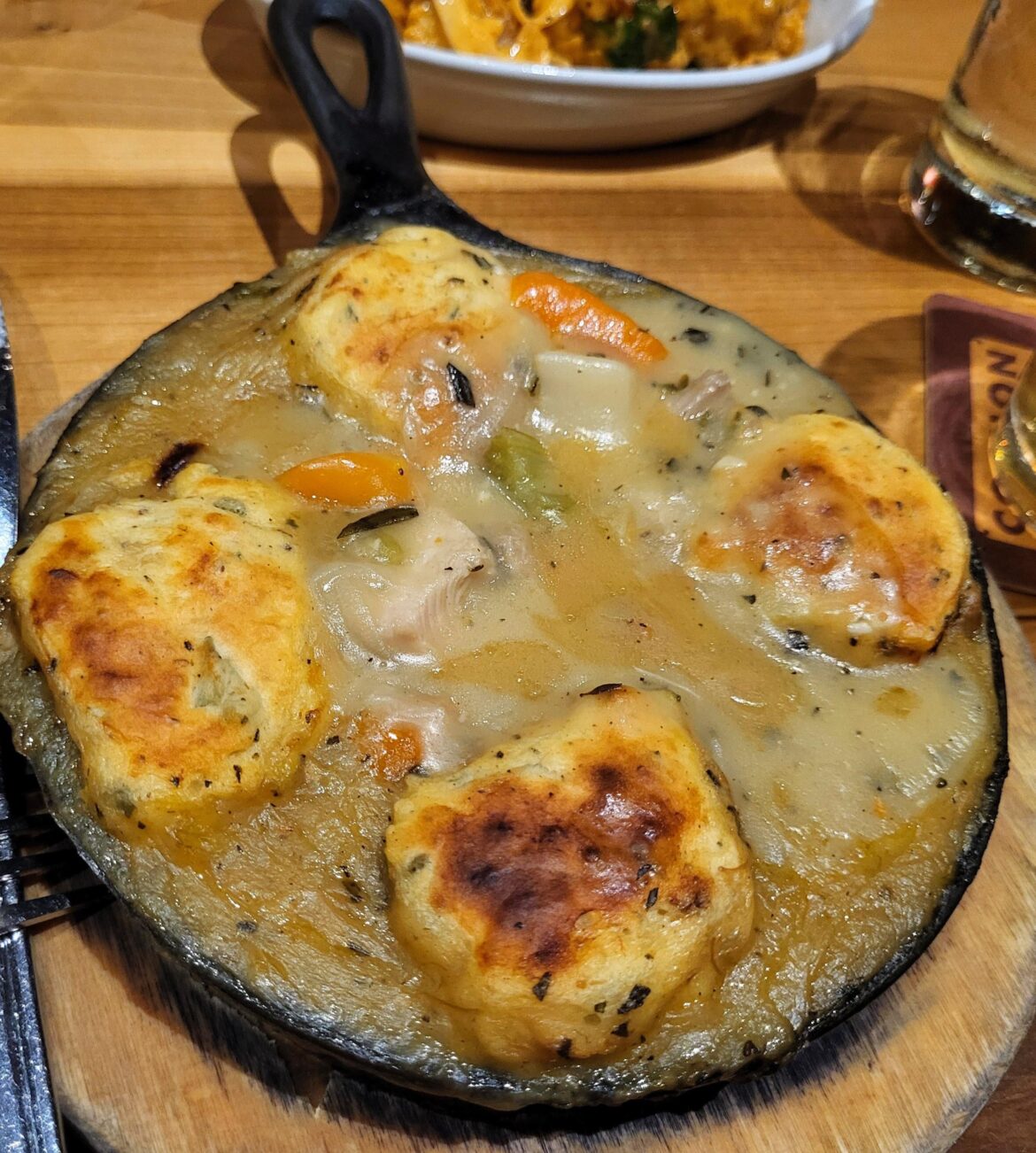 Rabbit and dumplings from Cochon in New Orleans