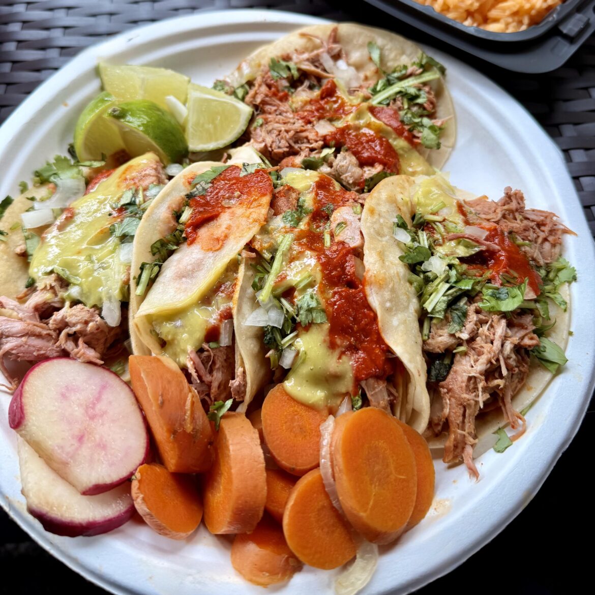 Cochinita pibil from a local taco truck | Western Washington