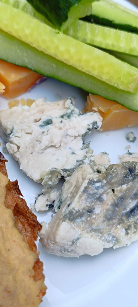 Can I eat this blue cheese?