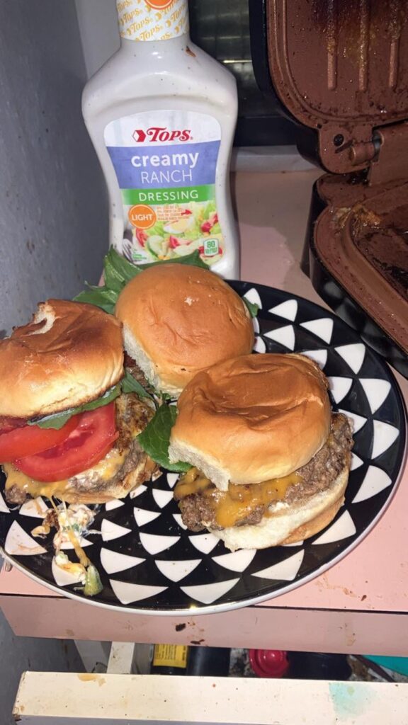 Made some sliders tonight with a jalapeno popper filling!
