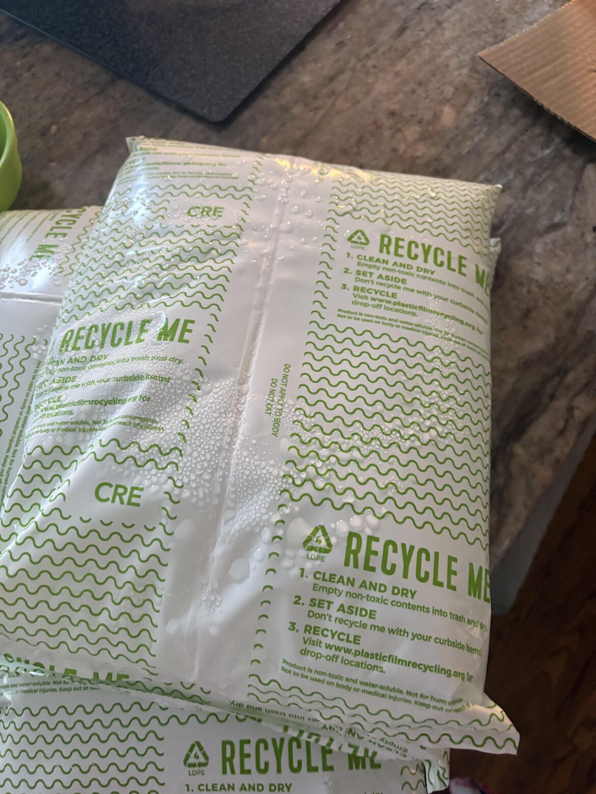 What to do with freezer packs? What to do with freezer packs?