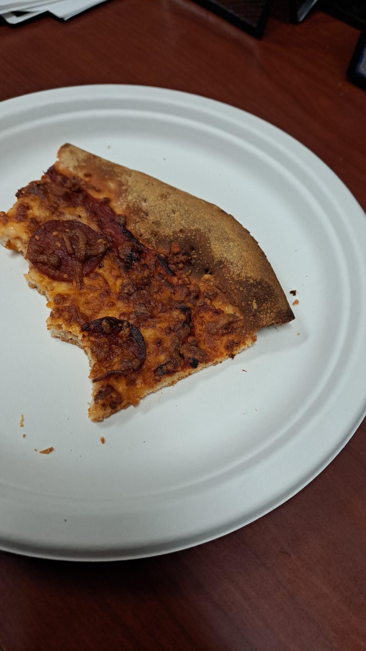 "No the pizza definitely goes in at 410° for 15 minutes!"