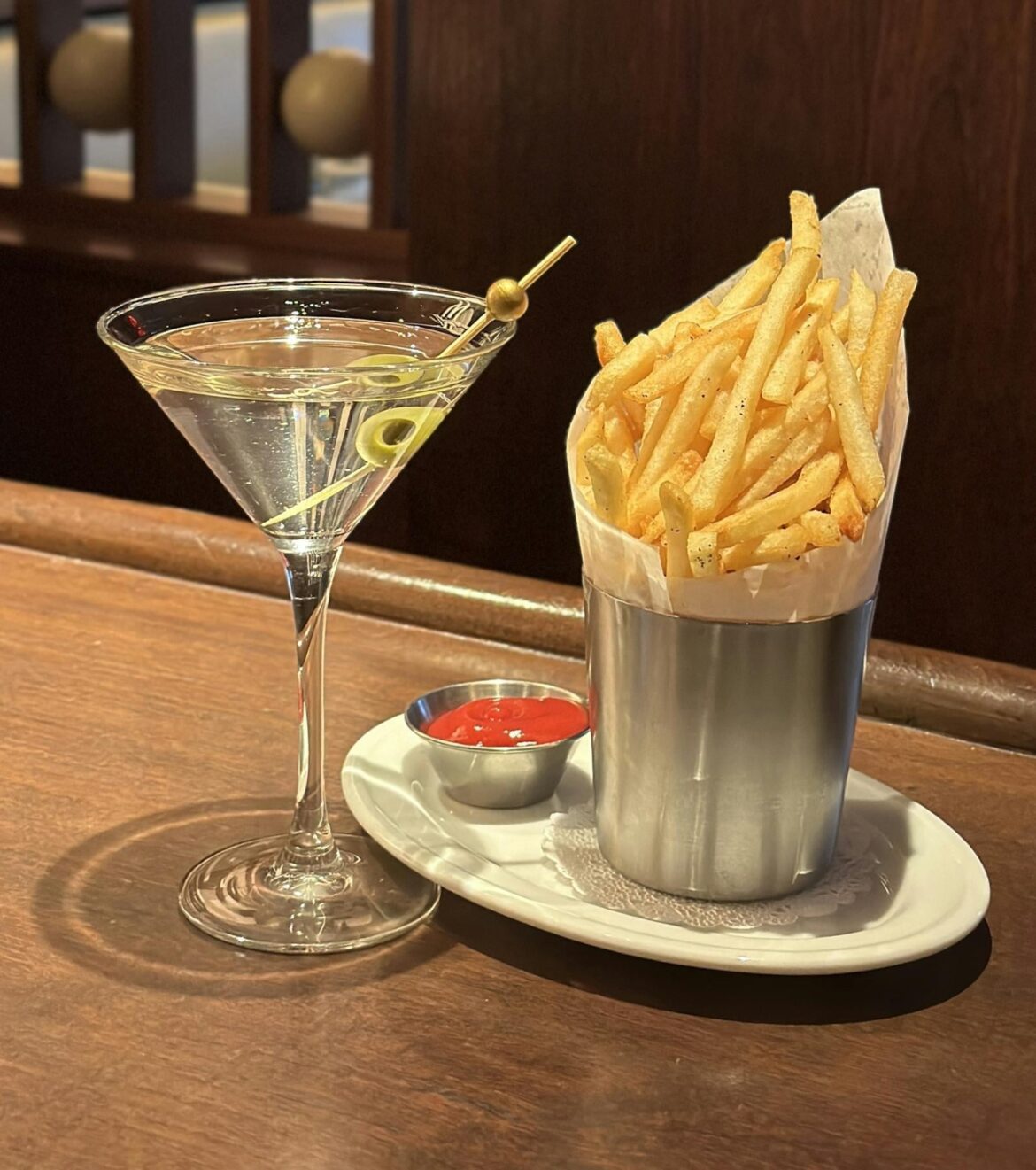 Best Vodka martini x fries