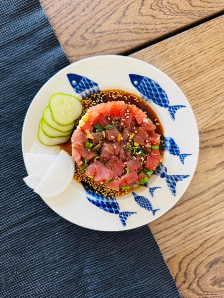 “yuzu” kosho tuna tartare