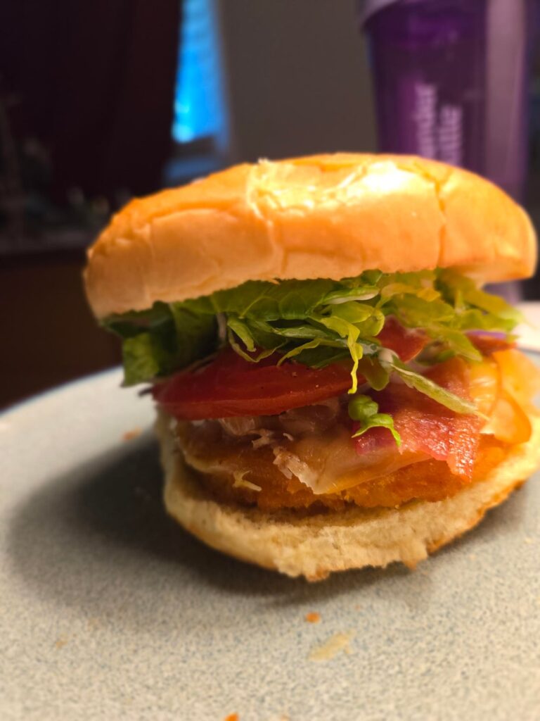 Leftovers Chicken Sandwich