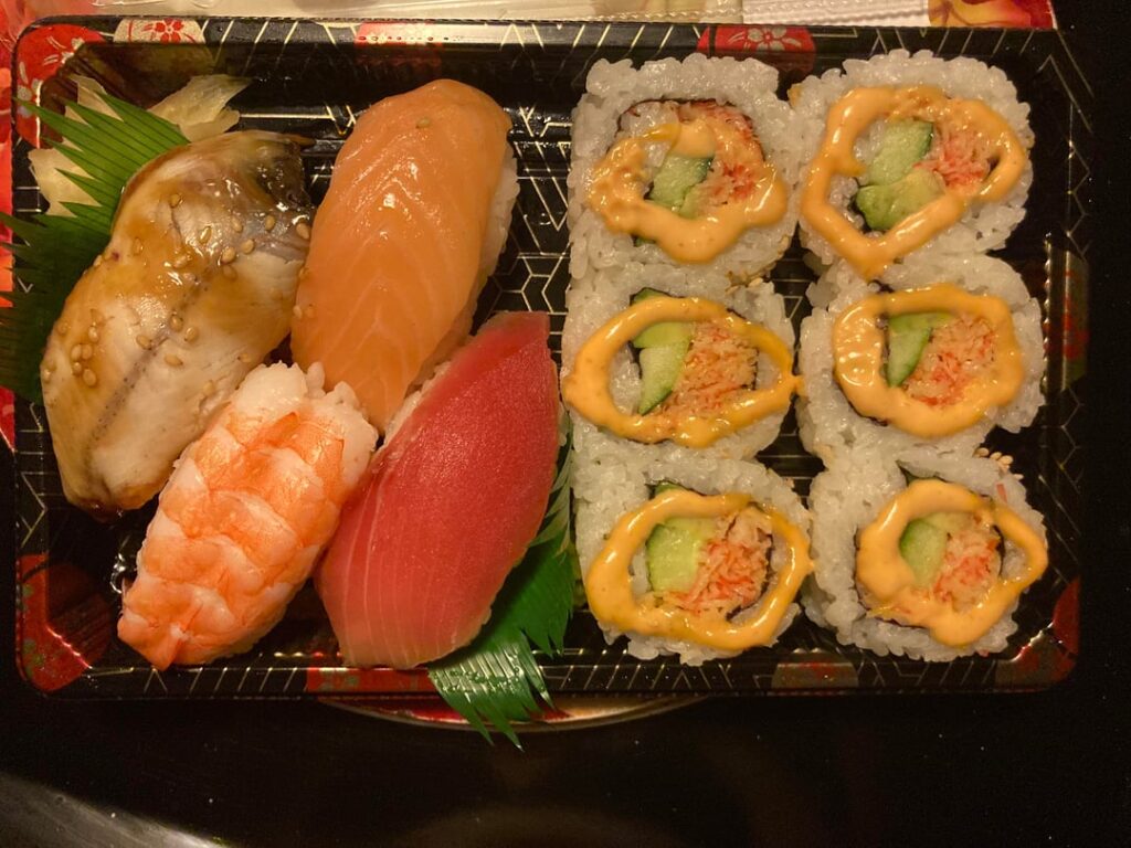 Calories in this entire box of sushi?