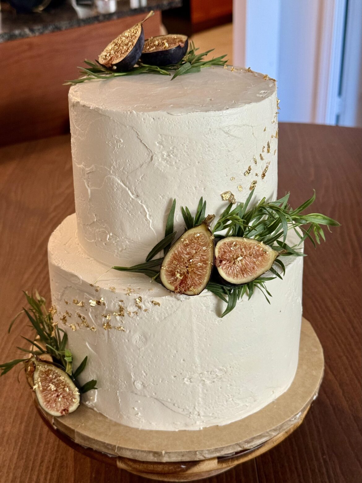 Rustic wedding cake (practice version) Rustic wedding cake (practice version)