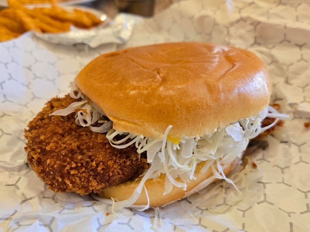 Chicken Katsu and Shrimp Sandys from Oji Seichi