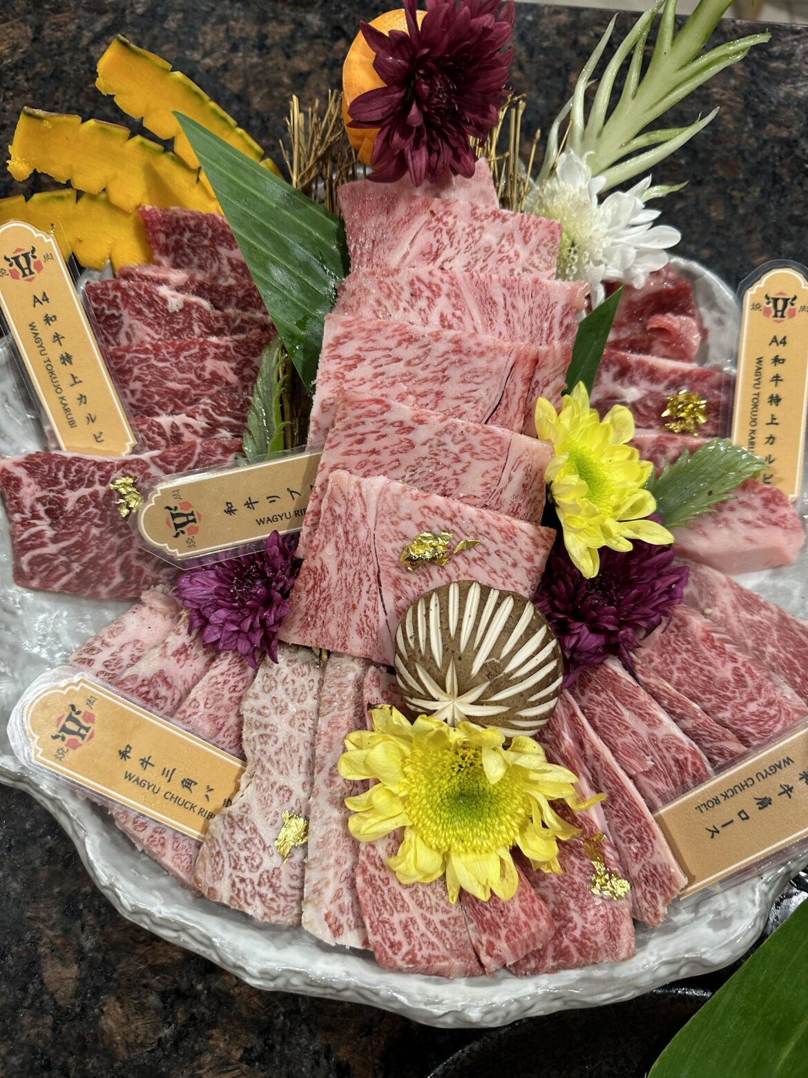 wagyu platter. which one is your favorite?