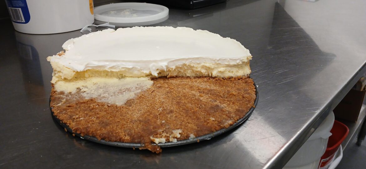 FOH manager keeps panicking and cutting into my product (after being told to stop at least a dozen times). I'm going to lose my freakin' mind