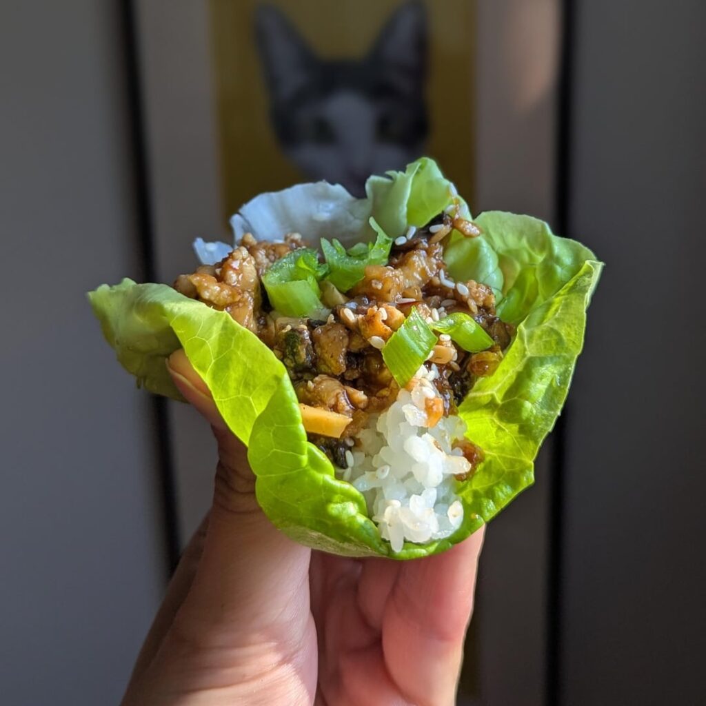 p.f. chang's inspired lettuce cups.