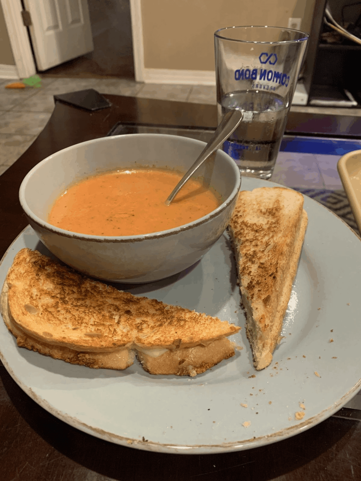 grilled cheese and tomato soup