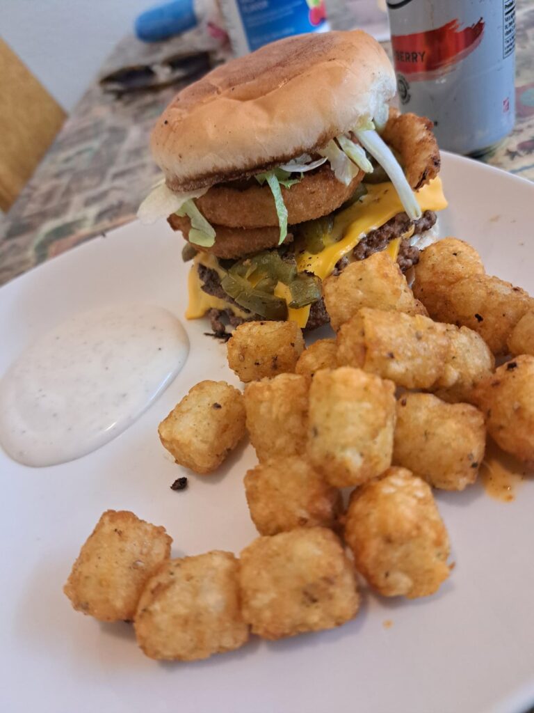 What ya think? Im a burger fanatic and i think i peaked