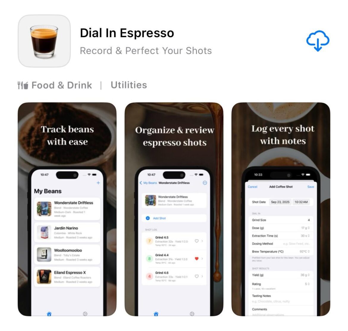 I made an Dial In app