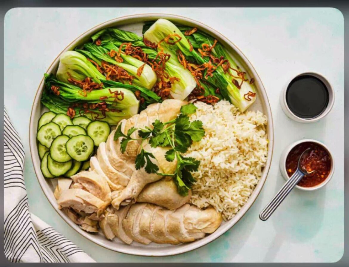 Hainanese chicken rice