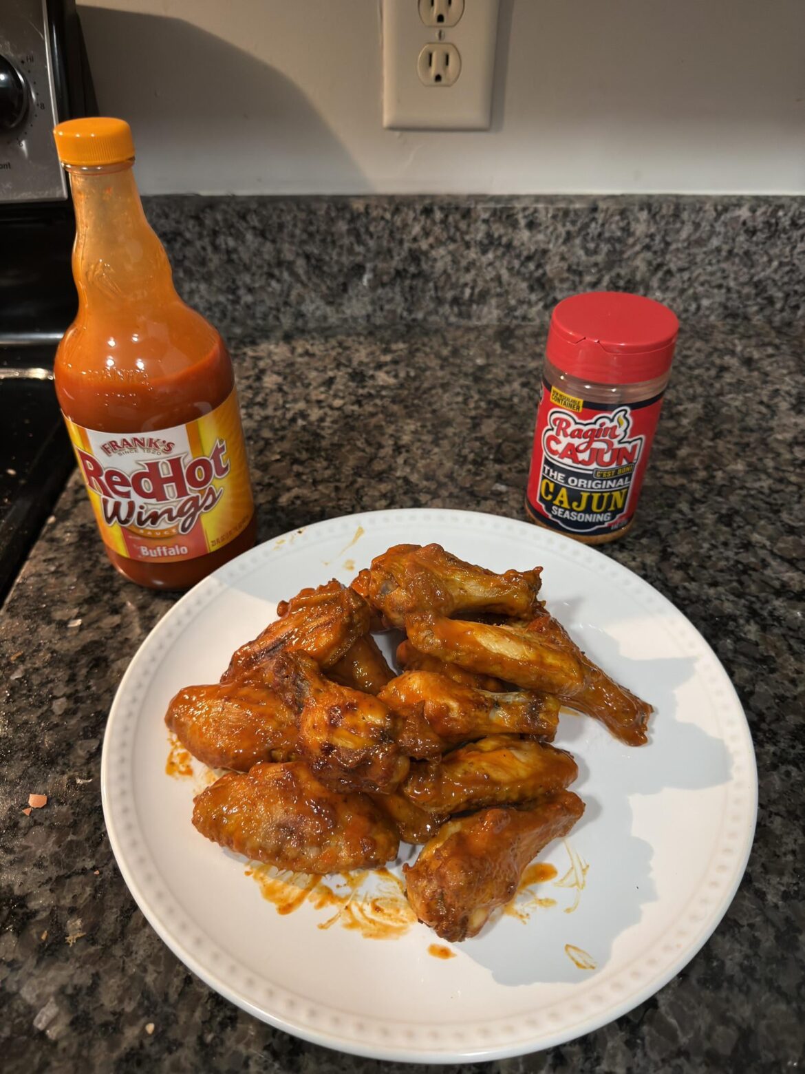 Cajun Rub + Franks Buffalo
