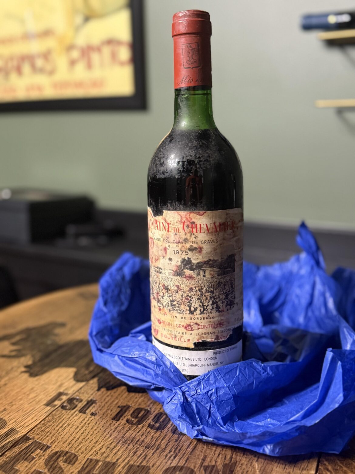 Opening 1975 Domaine de Chevalier