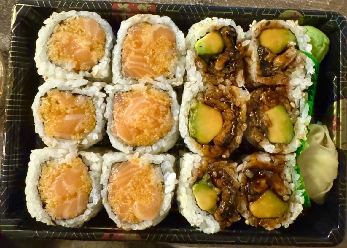 Very impressed with the fish to rice ratio