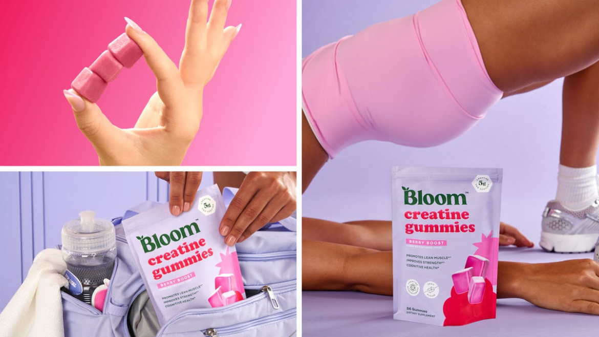 New Bloom Creatine Gummies have 5g of creatine monohydrate New Bloom Creatine Gummies have 5g of creatine monohydrate