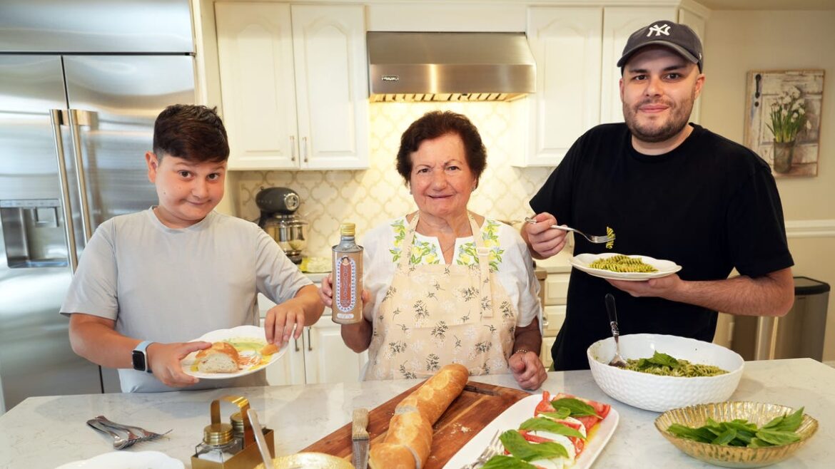Nonna Gracie and Tony CashNYC talk fame, Italian food from Eastchester Nonna Gracie and Tony CashNYC talk fame, Italian food from Eastchester