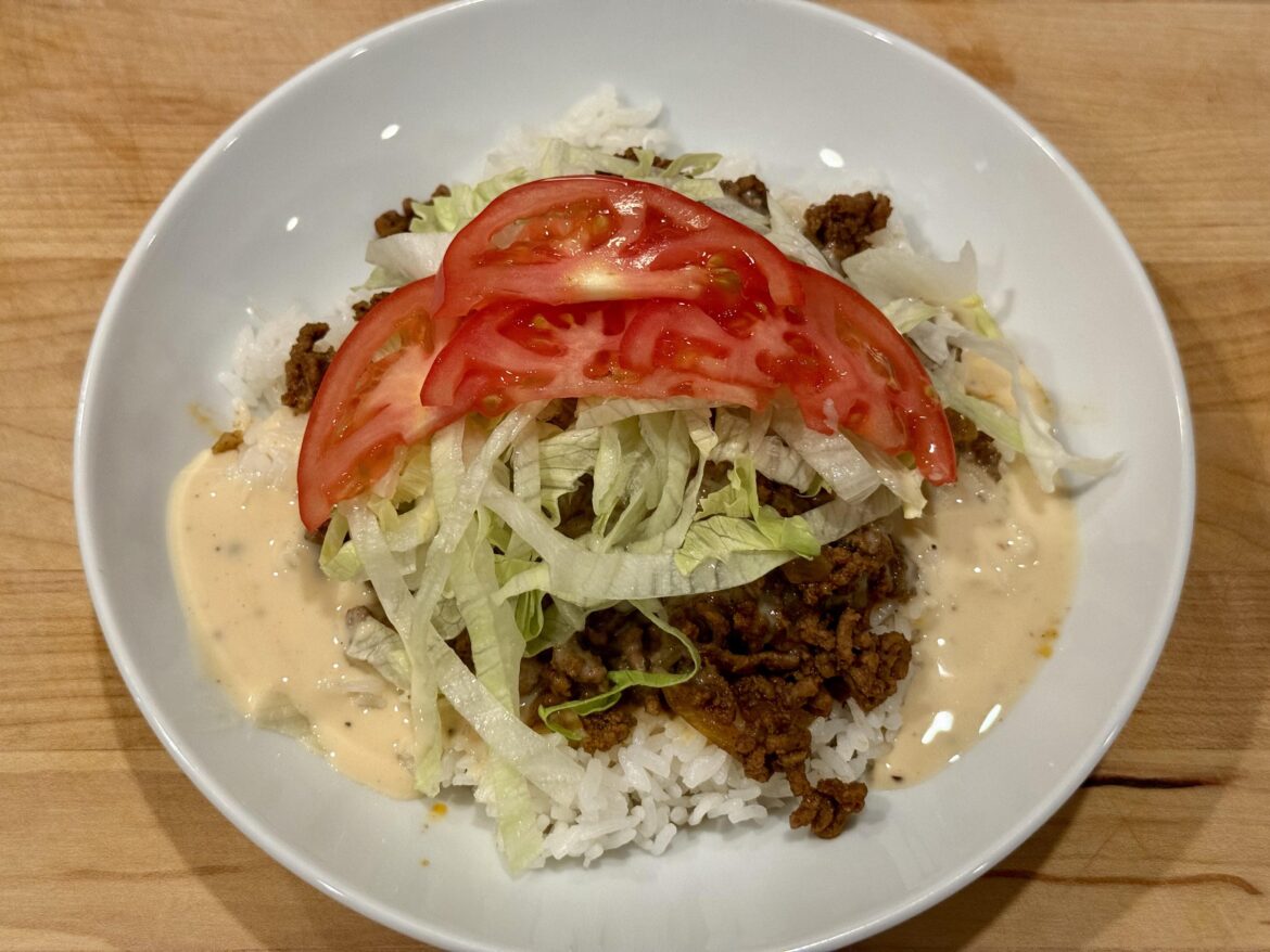 Okinawan Taco Rice