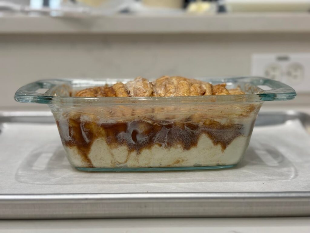 Discard apple pull apart bread Discard apple pull apart bread