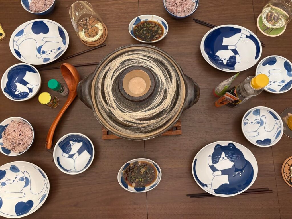 Mille-feuille Nabe with friends tonight!