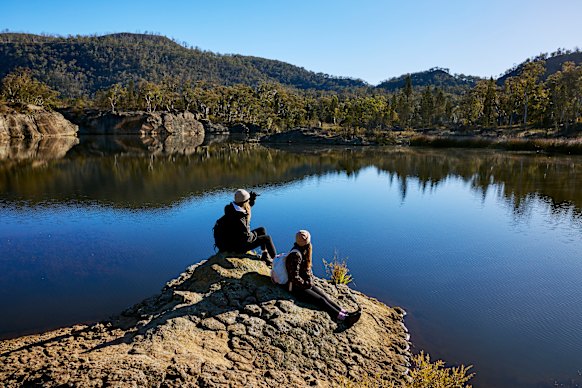 Admiring Ganguddy-Dunns Swamp, Mudgee.