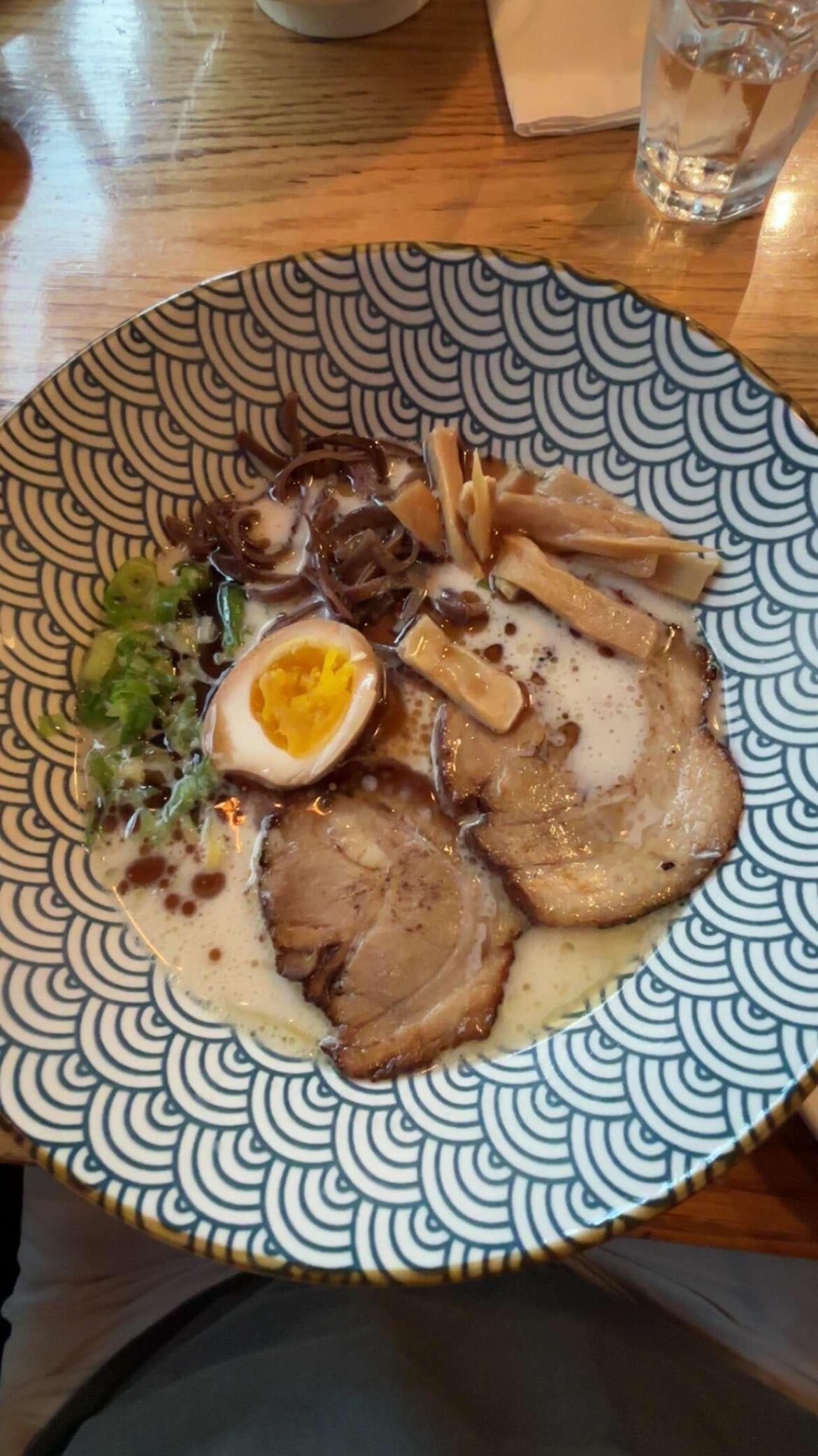 My absolute favorite tonkotsu ramen EVER in Brooklyn.