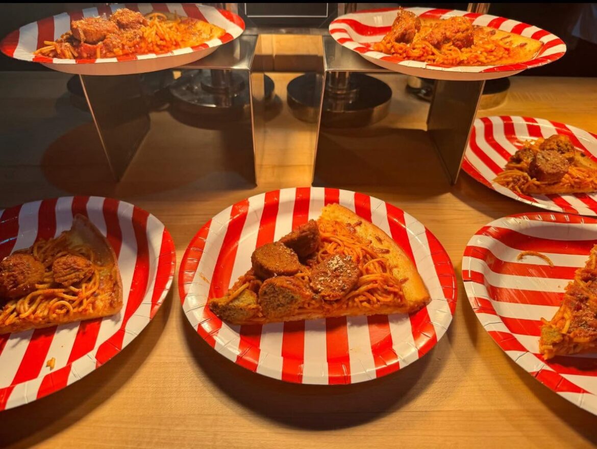 BEHOLD! Spaghetti Pizza