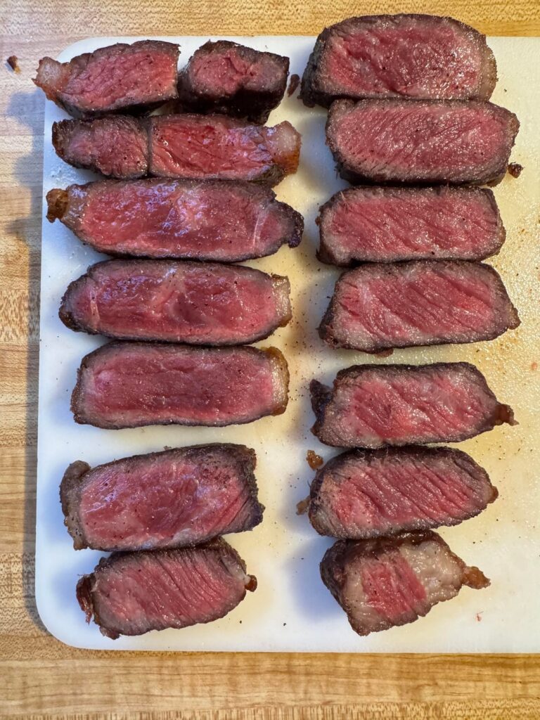 Rate my steaks